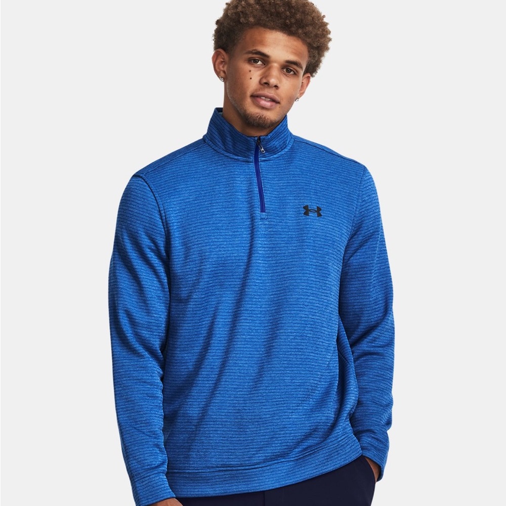 Mens ua storm sweater fleece 1/4 zip up